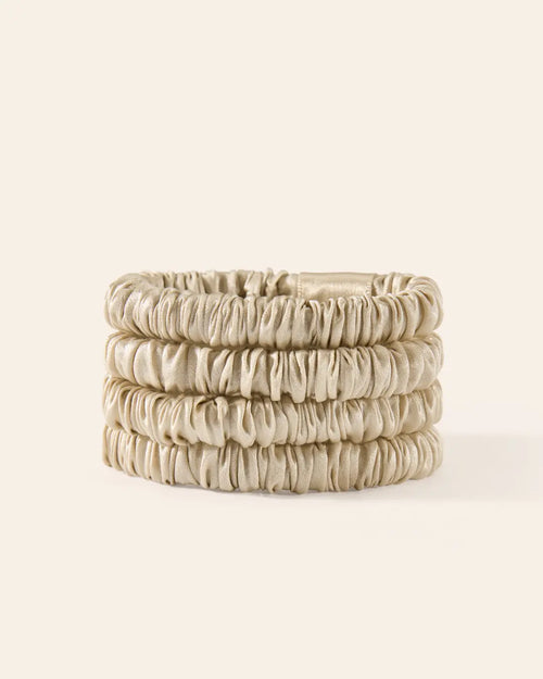 Mulberry Silk Skinny Scrunchies