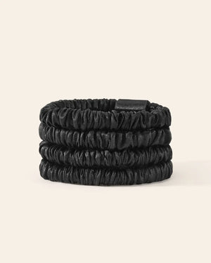 Mulberry Silk Skinny Scrunchies