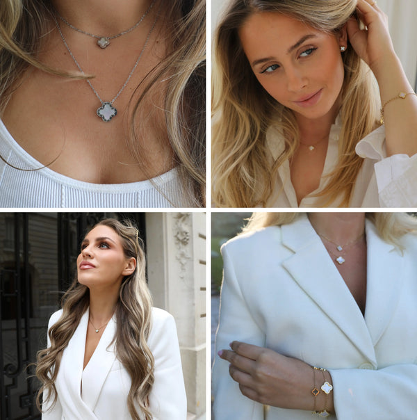 Collage för Four-Leaf Clover Necklace