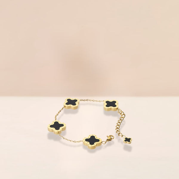 Four-Leaf Clover Bracelet