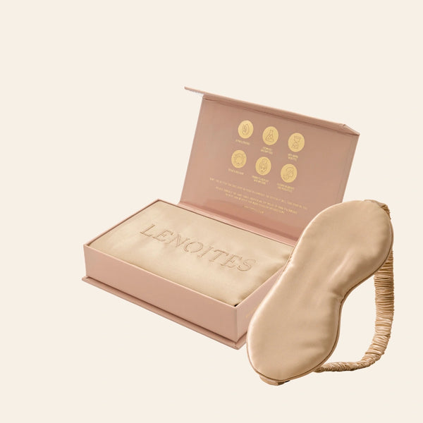 Pillowcase + Sleep Mask in Mulberry Silk