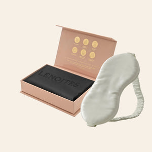 Pillowcase + Sleep Mask in Mulberry Silk