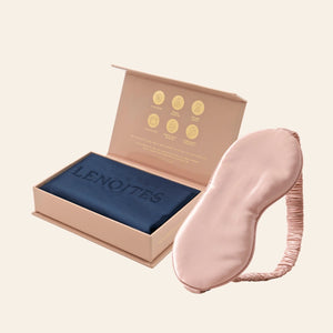 Pillowcase + Sleep Mask in Mulberry Silk
