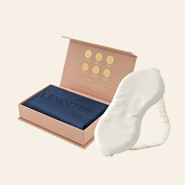 Pillowcase + Sleep Mask in Mulberry Silk