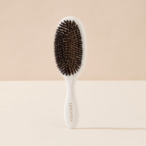 Hair Brush Wild Boar with pouch and cleaner tool