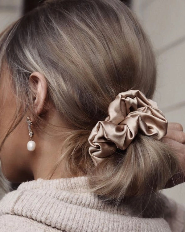 Mulberry Silk Scrunchie