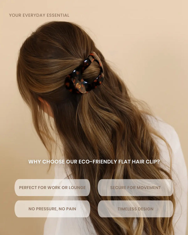 Eco-Friendly Flat Hair Clip
