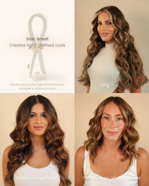 Heatless Curls in Mulberry Silk