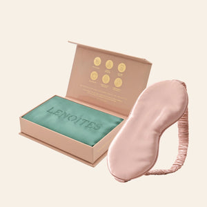 Pillowcase + Sleep Mask in Mulberry Silk