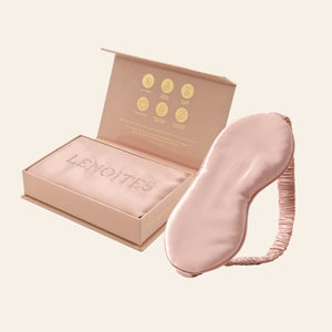 Pillowcase + Sleep Mask in Mulberry Silk