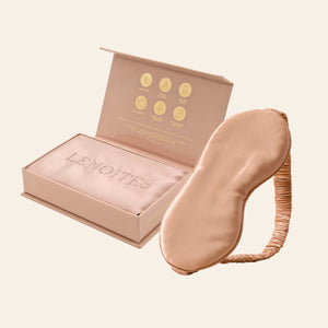 Pillowcase + Sleep Mask in Mulberry Silk