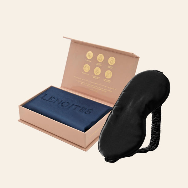 Pillowcase + Sleep Mask in Mulberry Silk