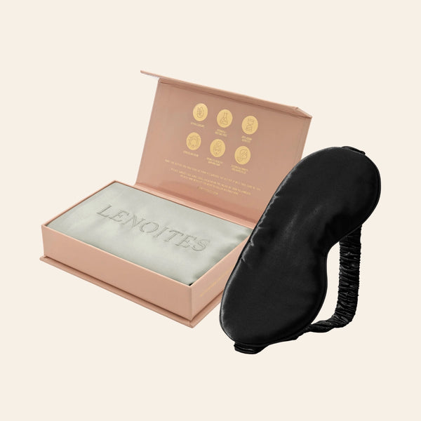 Pillowcase + Sleep Mask in Mulberry Silk