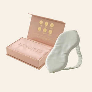 Pillowcase + Sleep Mask in Mulberry Silk