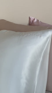 Mulberry Silk Pillowcase 50x60 cm, White