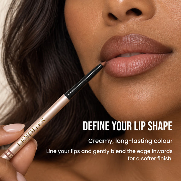 Lenoites Shape & Sculpt Lip Liner – Lip liner application