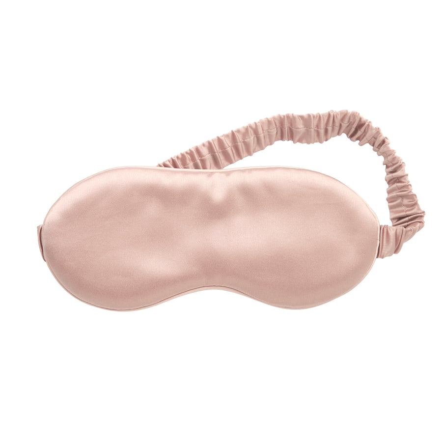 Mulberry Sleep Mask with Pouch, Pink