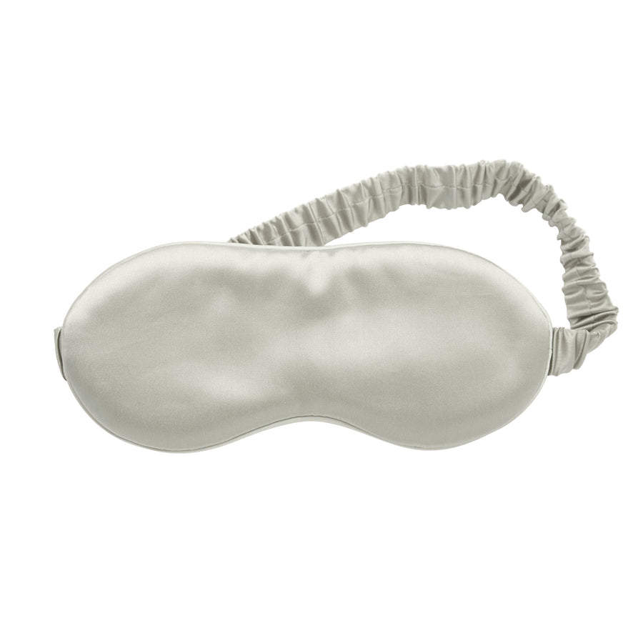 Mulberry Sleep Mask with Pouch, Grey
