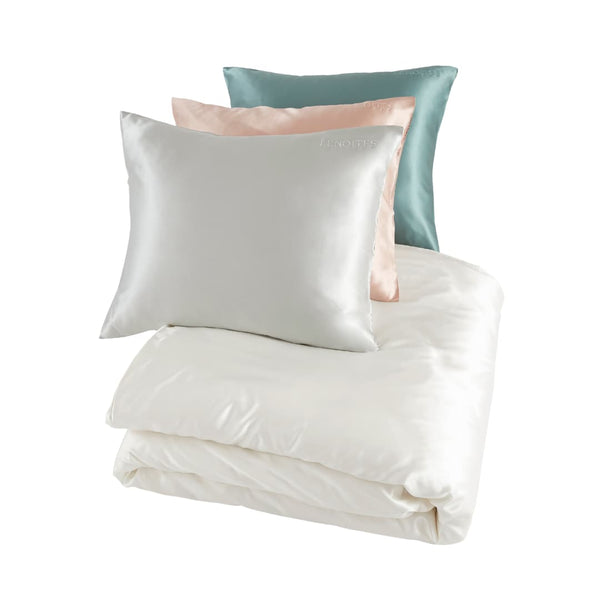 Mulberry Silk Duvet Cover, White